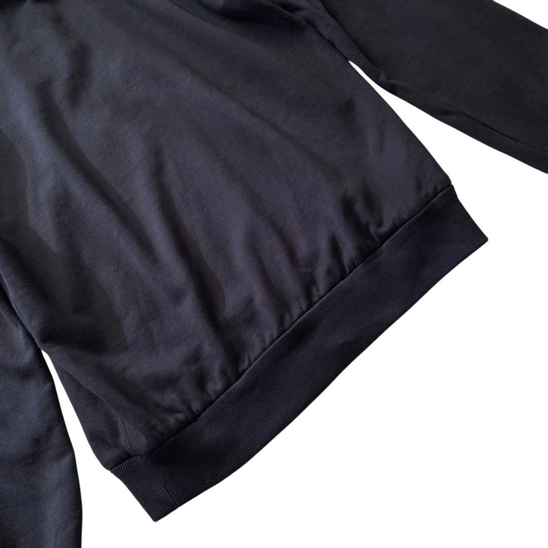 DOLCE&GABBANA【美品】ミニロゴ スウェットパーカー ブラック M