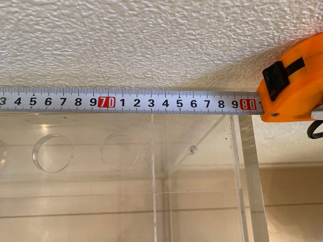 アクリル水槽 中型 蓋付き 高透明