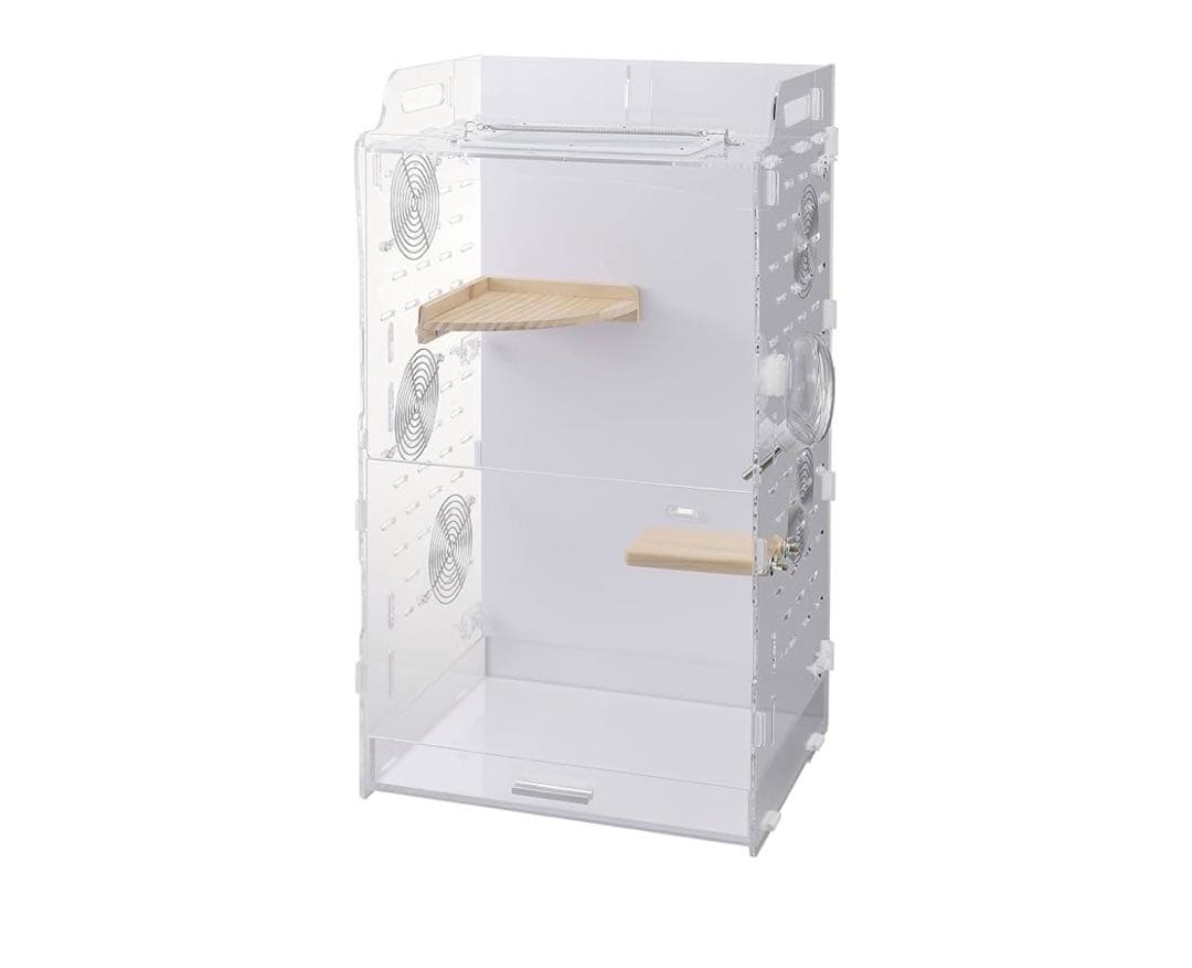 GEXアクリルケージ390high-l フクロモモンガ アクリルルーム