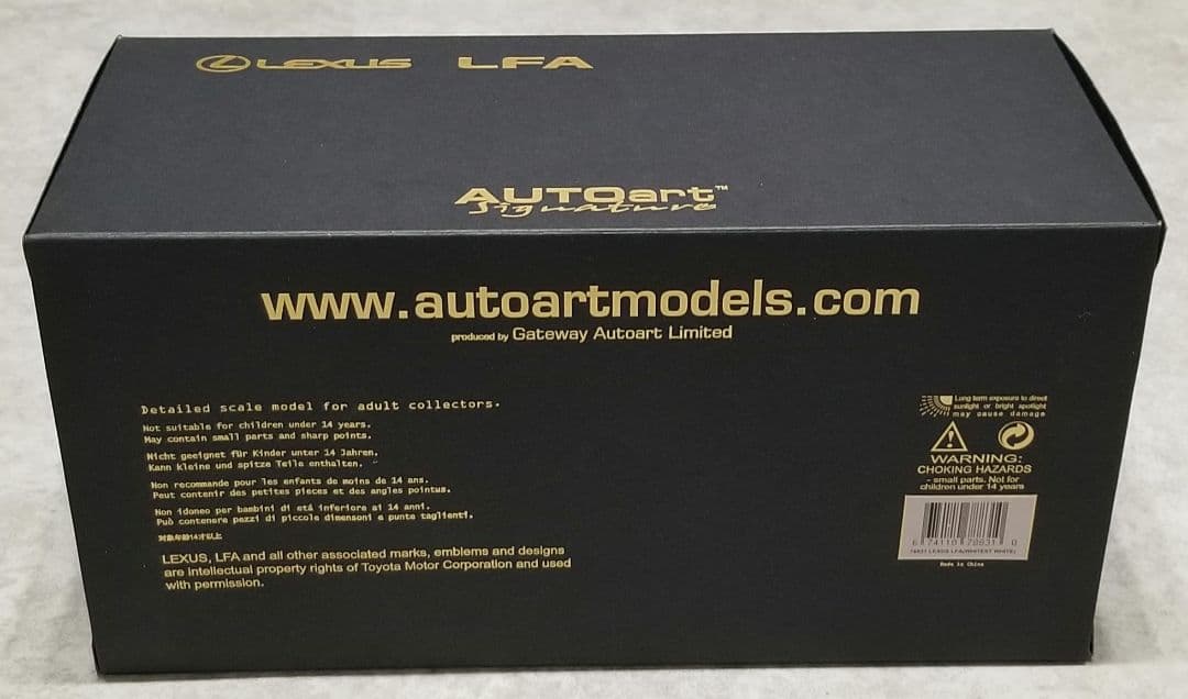 【美品⠀】オートアート 1/18 レクサス LFA