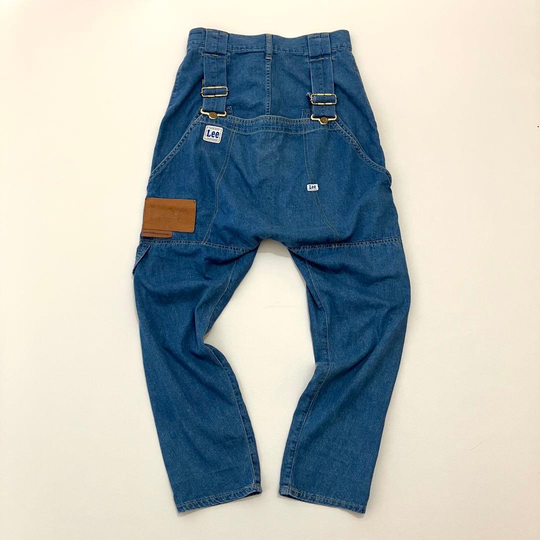 Lee mercibeaucoup メルシーボークー サロペット風サルエルデニム