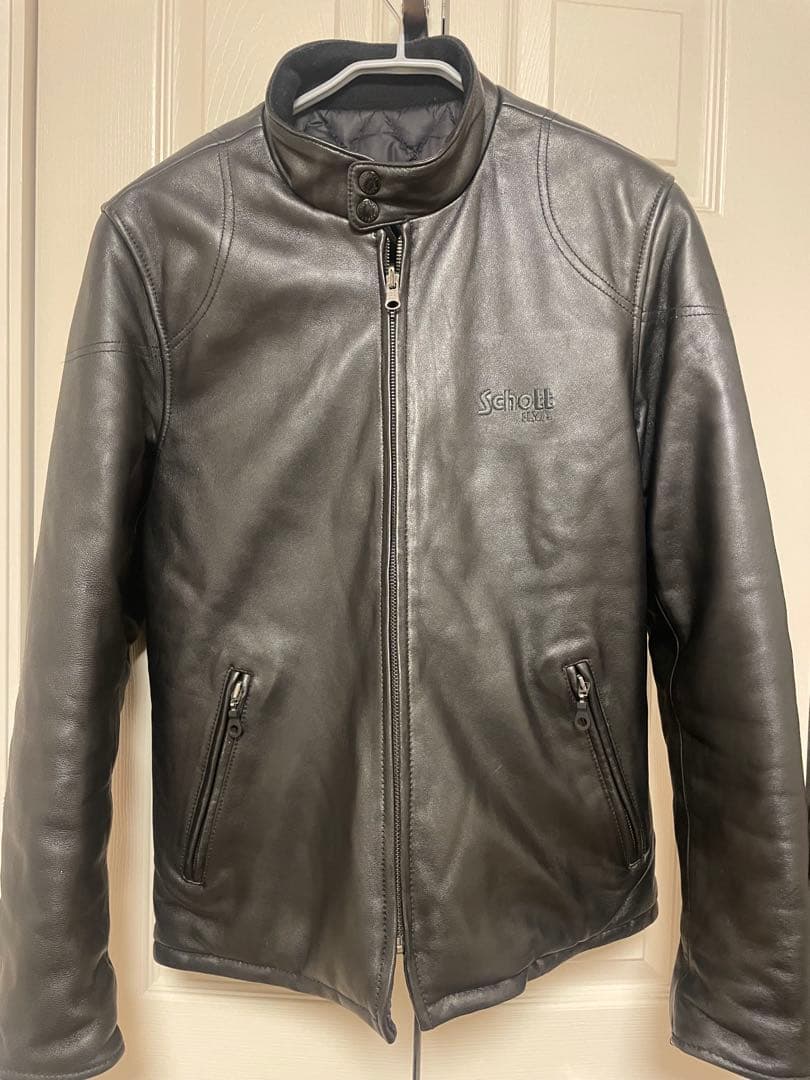 【最終価格】SCHOTT レザージャケット　シングルライダース