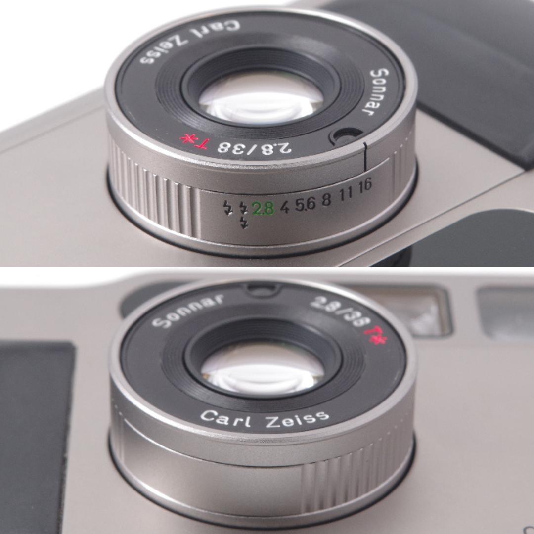 美品 CONTAX T2 チタンシルバー
