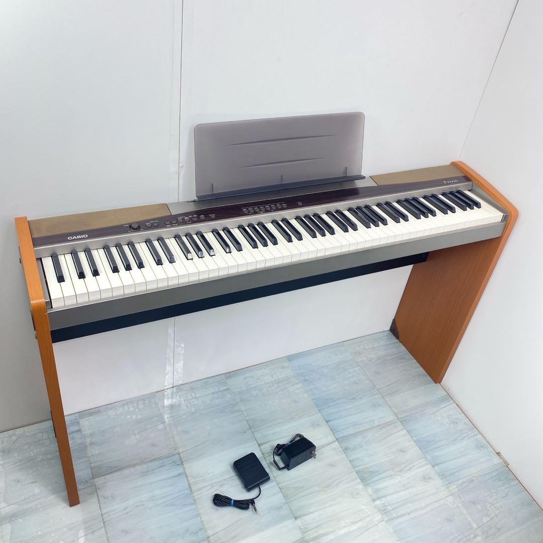 送料無料 カシオ 電子ピアノ PriviA PX-110 純正スタンド付き