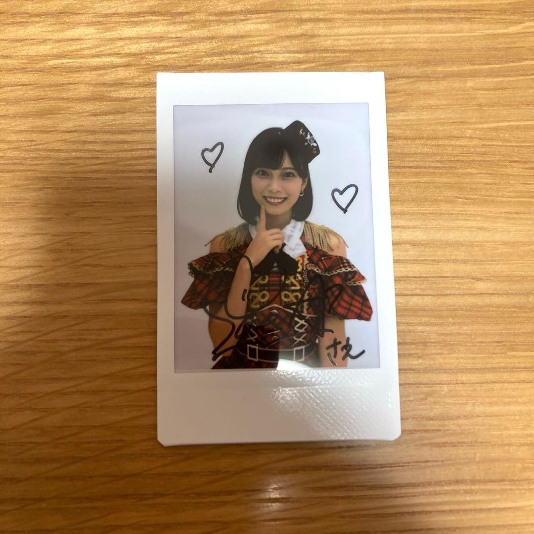 ♡*様 AKB48 新井彩永 2025 武道館 チャンスくじD賞 サイン入りチェ