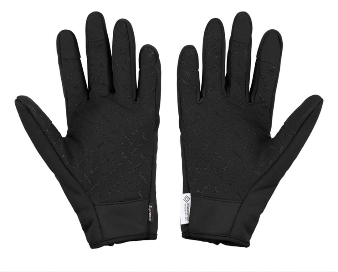Supreme WINDSTOPPER Zip Gloves 黒L 25FW