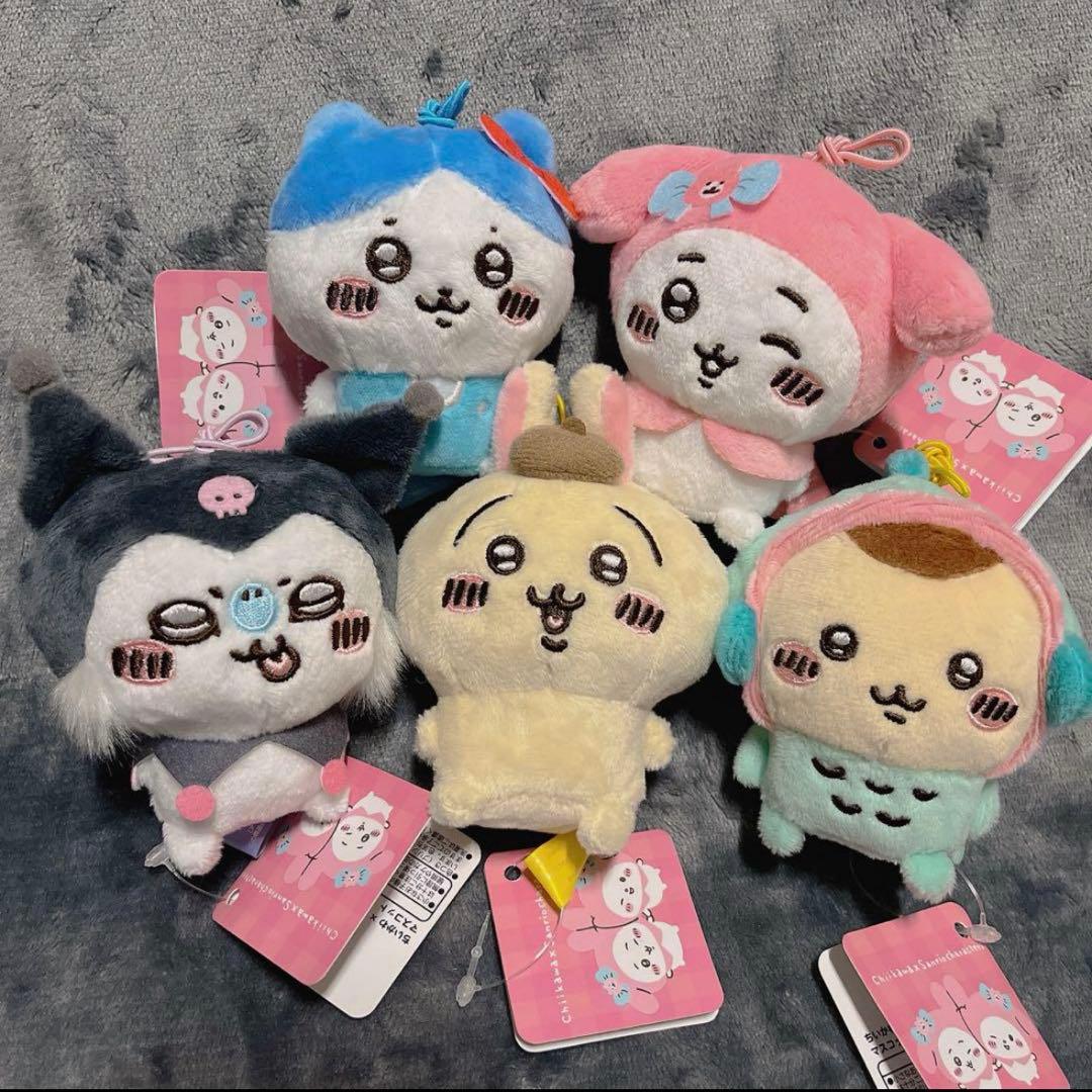 ちいかわ サンリオ キャラクターズ マスコット プライズ コンプリート