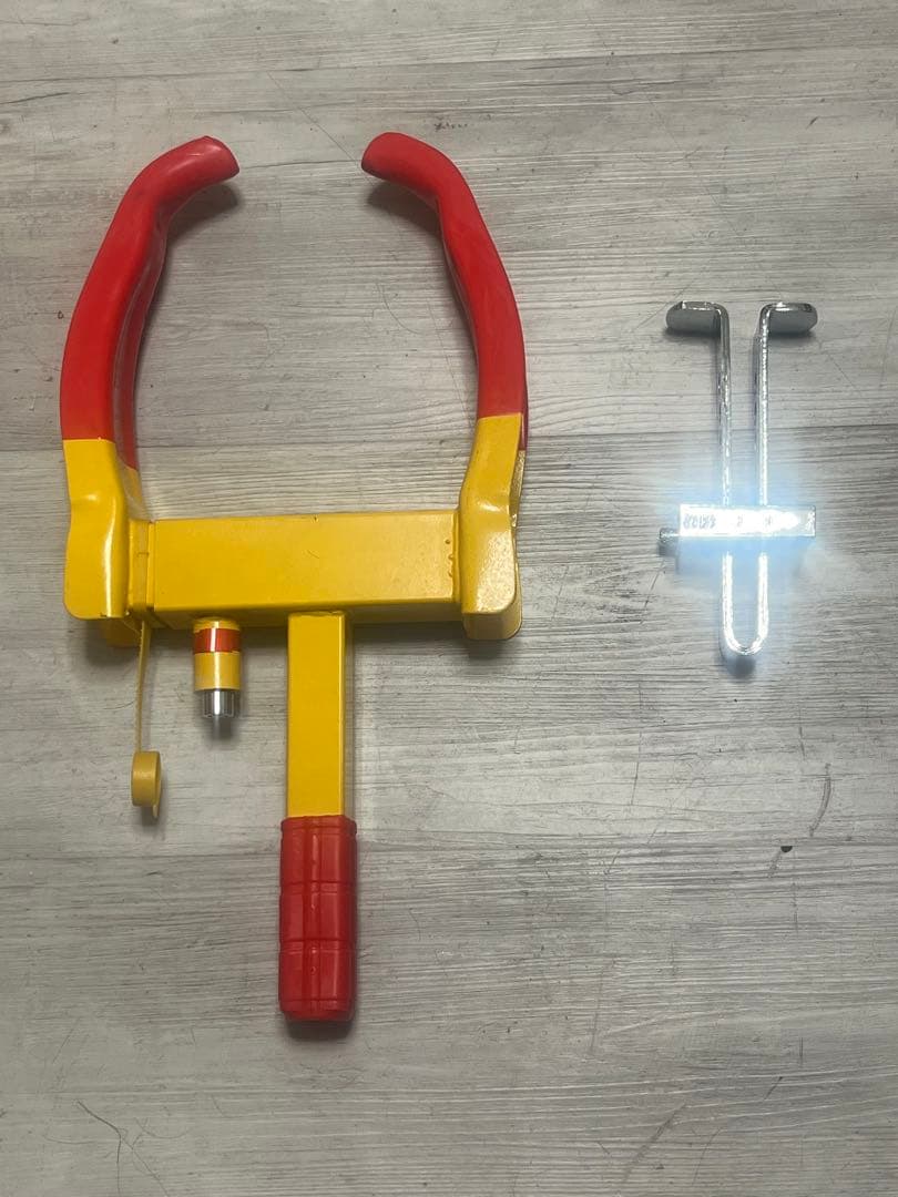 disklok ステアリングロック シルバー盗難防止フルセットランクル300