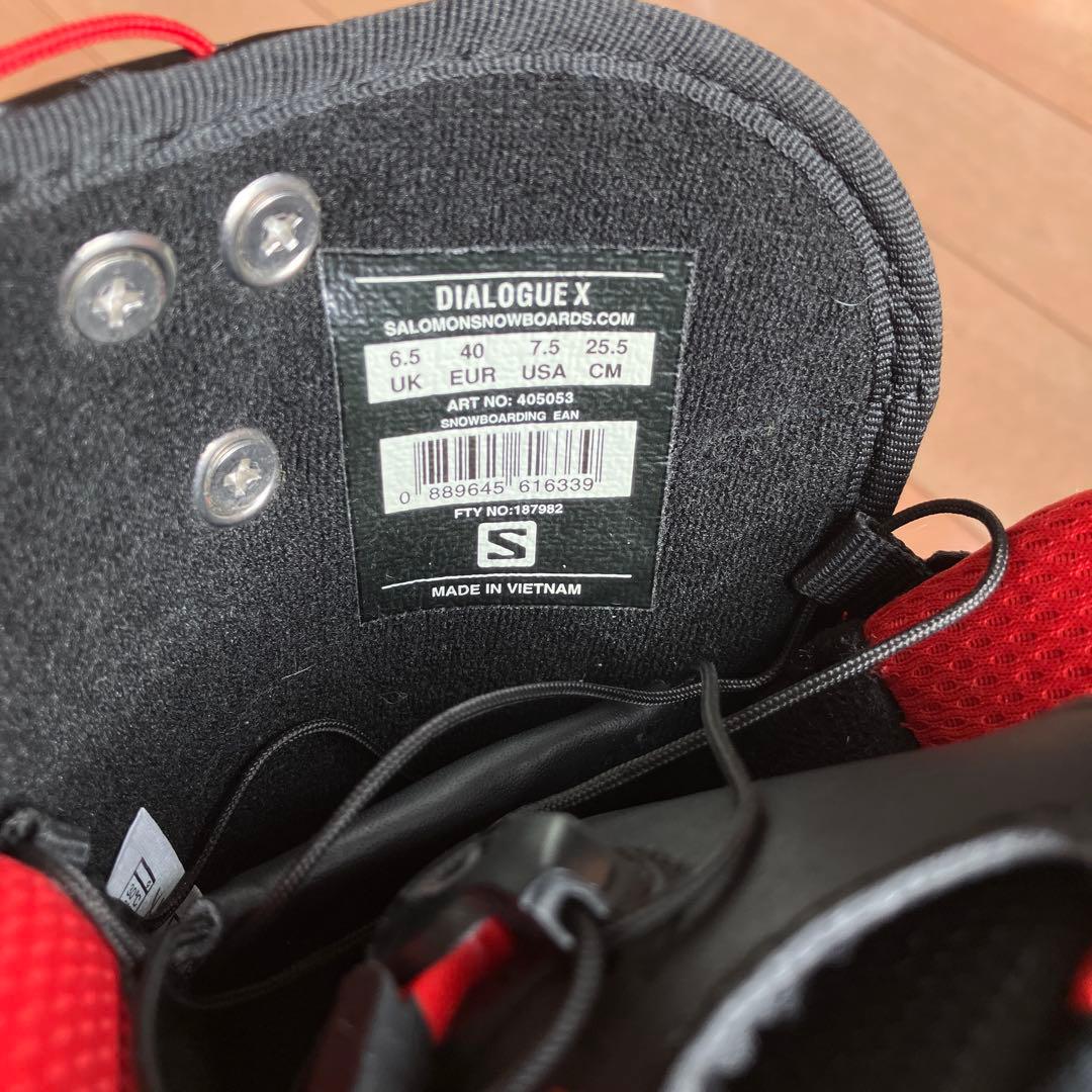 サロモン スノーボードブーツ 25.5cm ワイドモデル