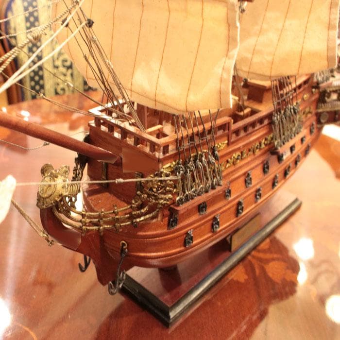 サン・フェリペ号 木製帆船 San Felipe 船舶オブジェ 223-337