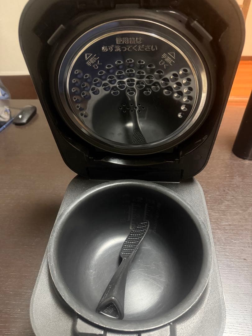 【a】象印 STAN. IH炊飯ジャー 5.5合 NW-SA10型 ブラッ