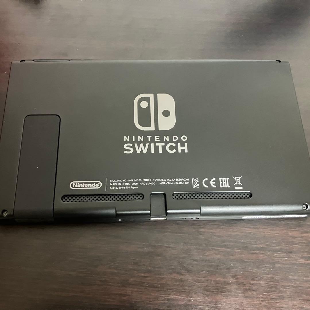 美品　Nintendo Switch 本体 グレー　バッテリー強化版