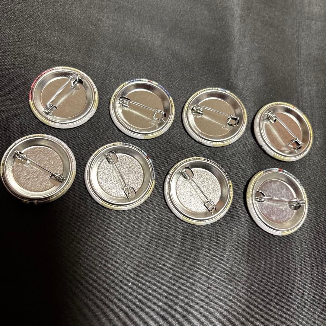 希少 鬼畜眼鏡 ミニ缶バッジ 8種セット