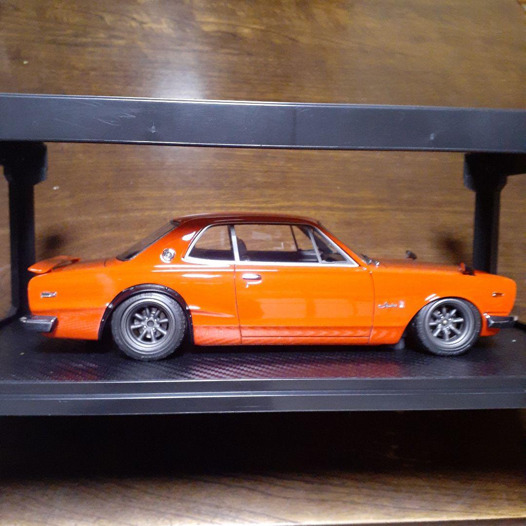 イグニッションモデル　ハコスカGT-R 1/18レッド。ig0770