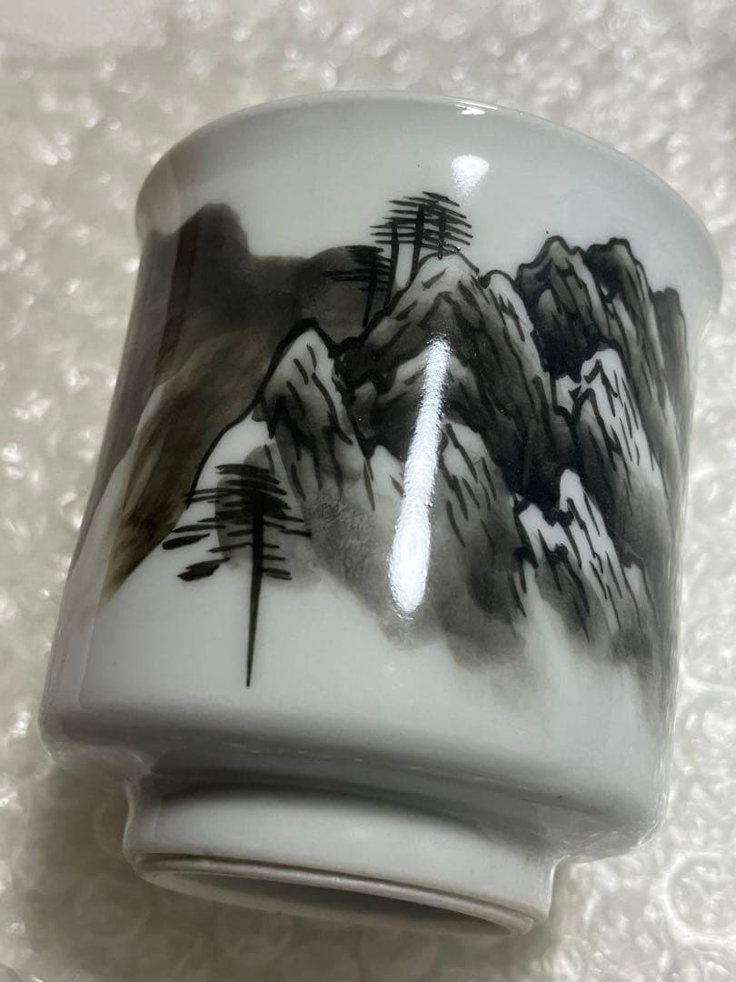 夫婦湯呑　茶碗　礫亭