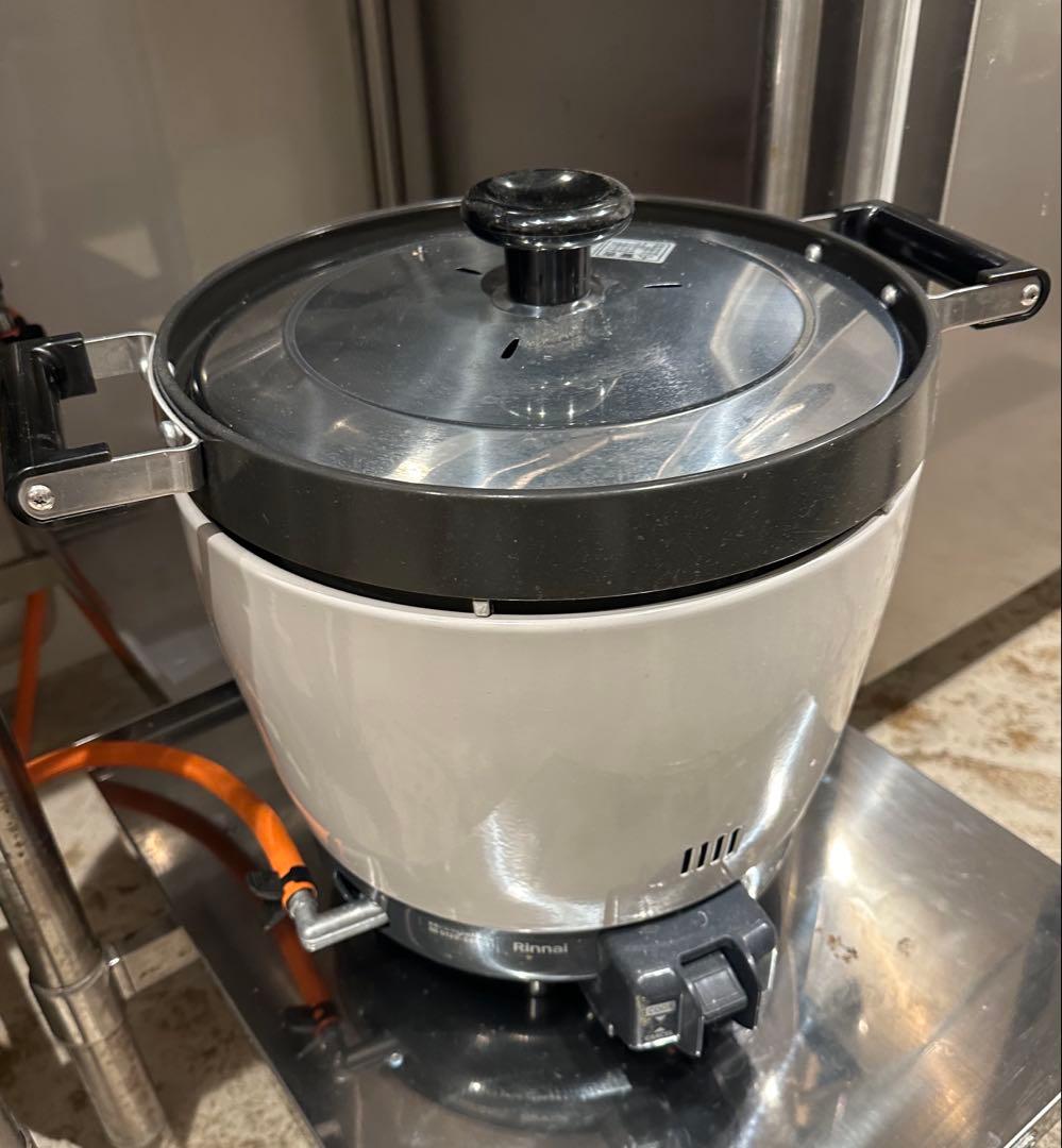 ガス炊飯器 12合 ホワイト ３キロ20カップ