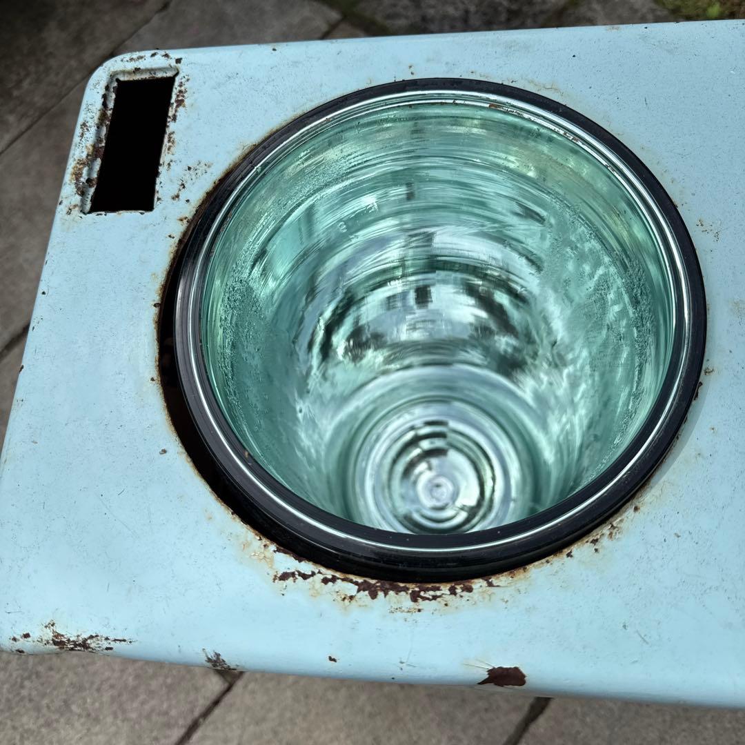 昭和レトロ　雪印アイスクリーム　保冷庫　ビンテージ　雑貨　時代飾りに