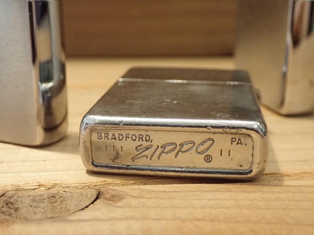 Zippoライター メタルシルバー オイルライター 5点まとめて