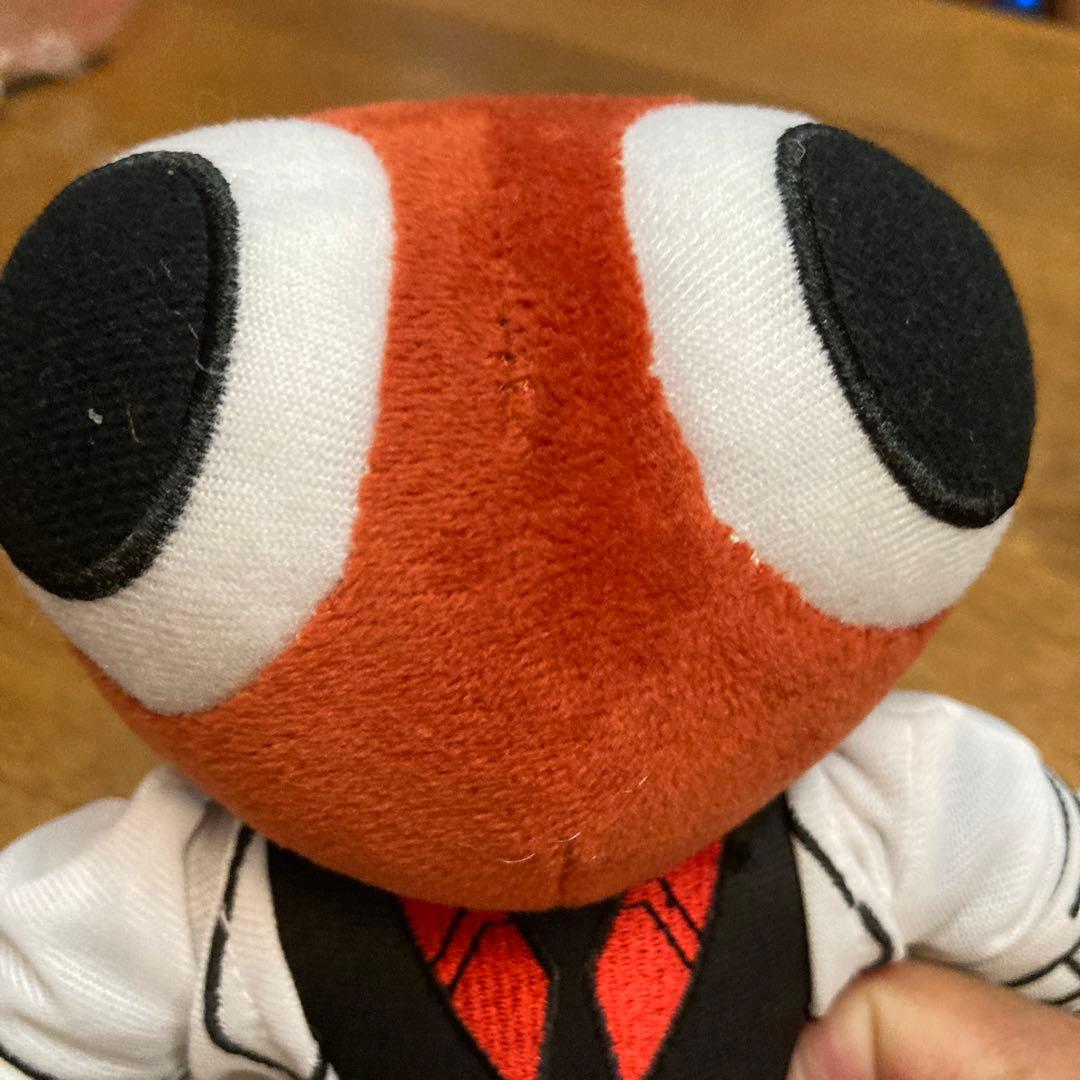 ぬいぐるみ　レインボーフレンズ　タキシード　宇宙人　目玉でかい