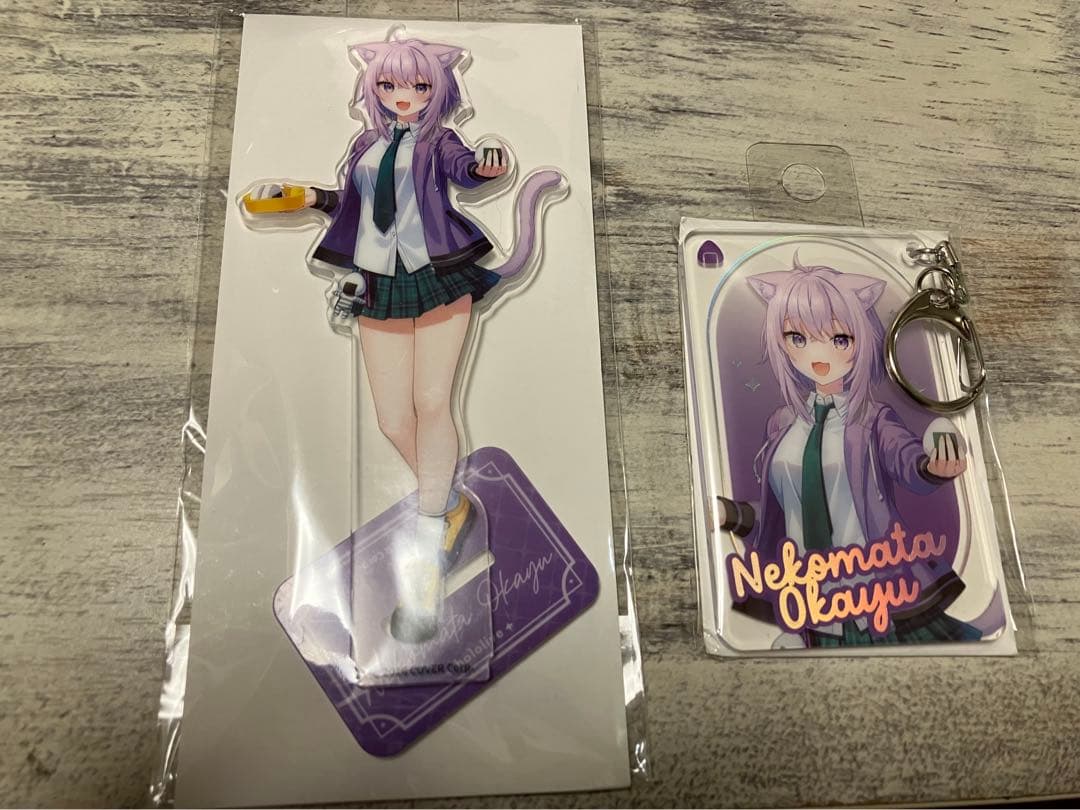 ホロライブ　シンガポール限定　カフェ限定　グッズセット　猫又おかゆ