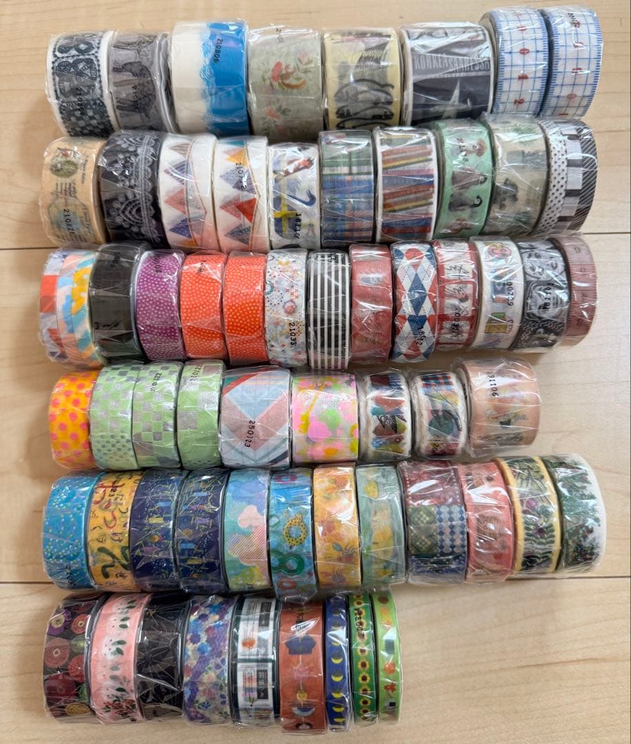 第3弾 フィルム付き 新品マステmt 61本まとめ売り ミナペルホネン含む