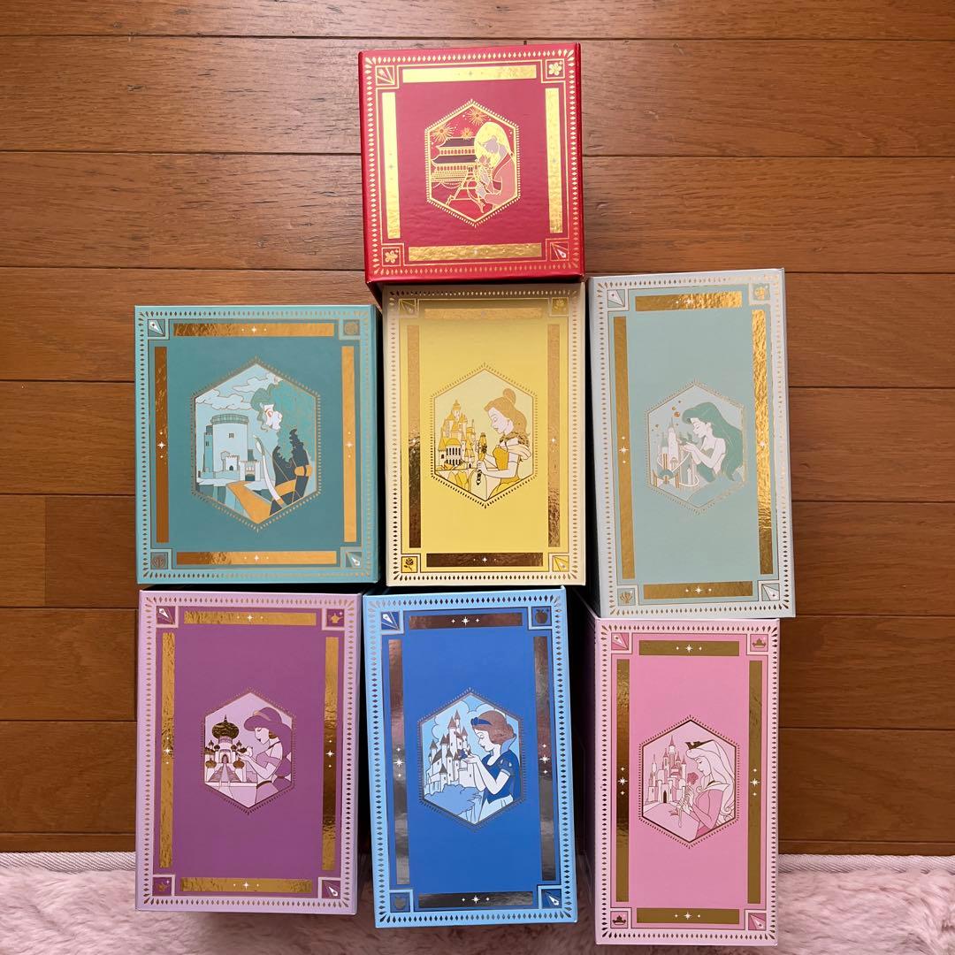 ディズニー　キャッスルコレクション　オーナメント　７点セット