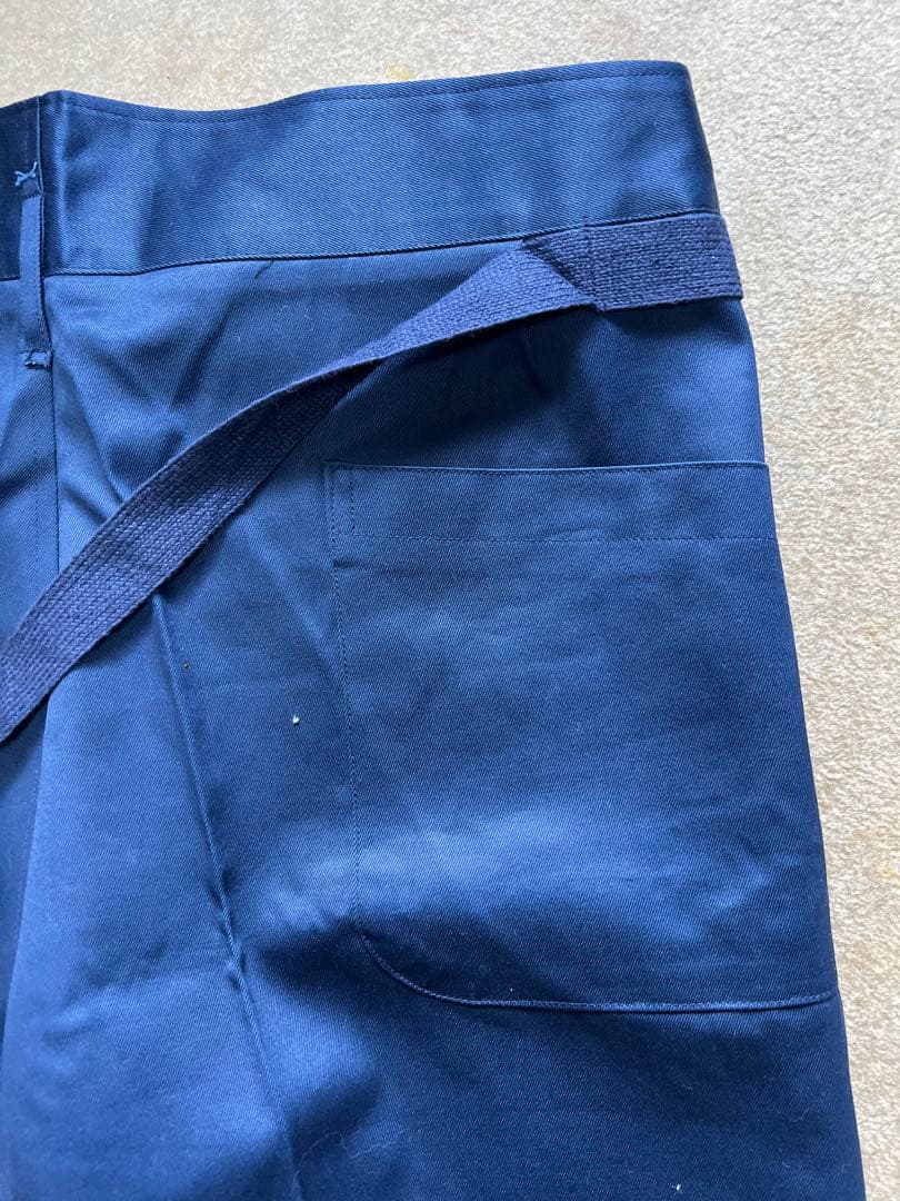 昭和レトロ 当時物 鉄道グッズ 上下セット 資料 ジャケット パンツ レア