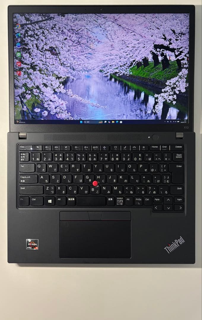 美品⭐️Ryzen5PRO搭載✳︎ThinkPad X13Gen2✨バッテリー99%