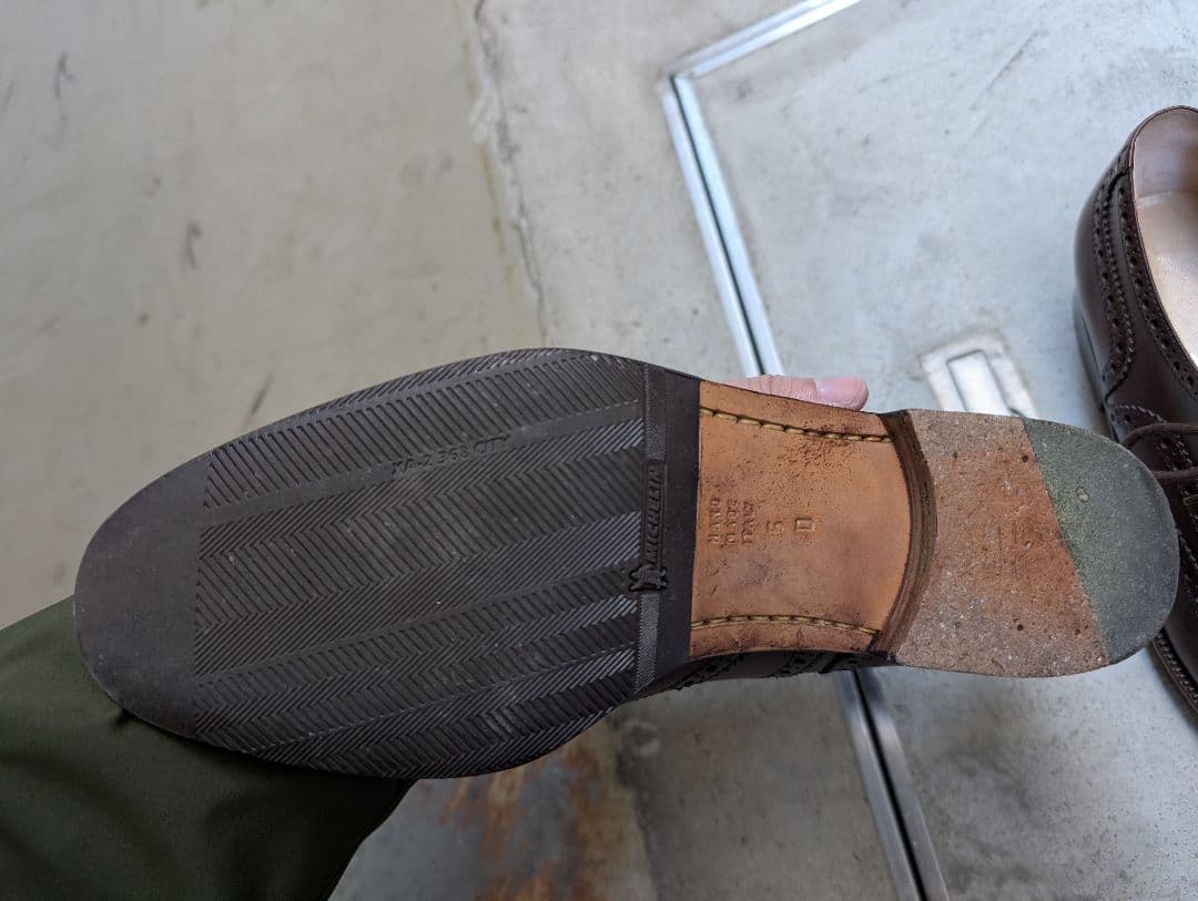 タニノクリスチー ダークブラウン ウィングチップ 5サイズ