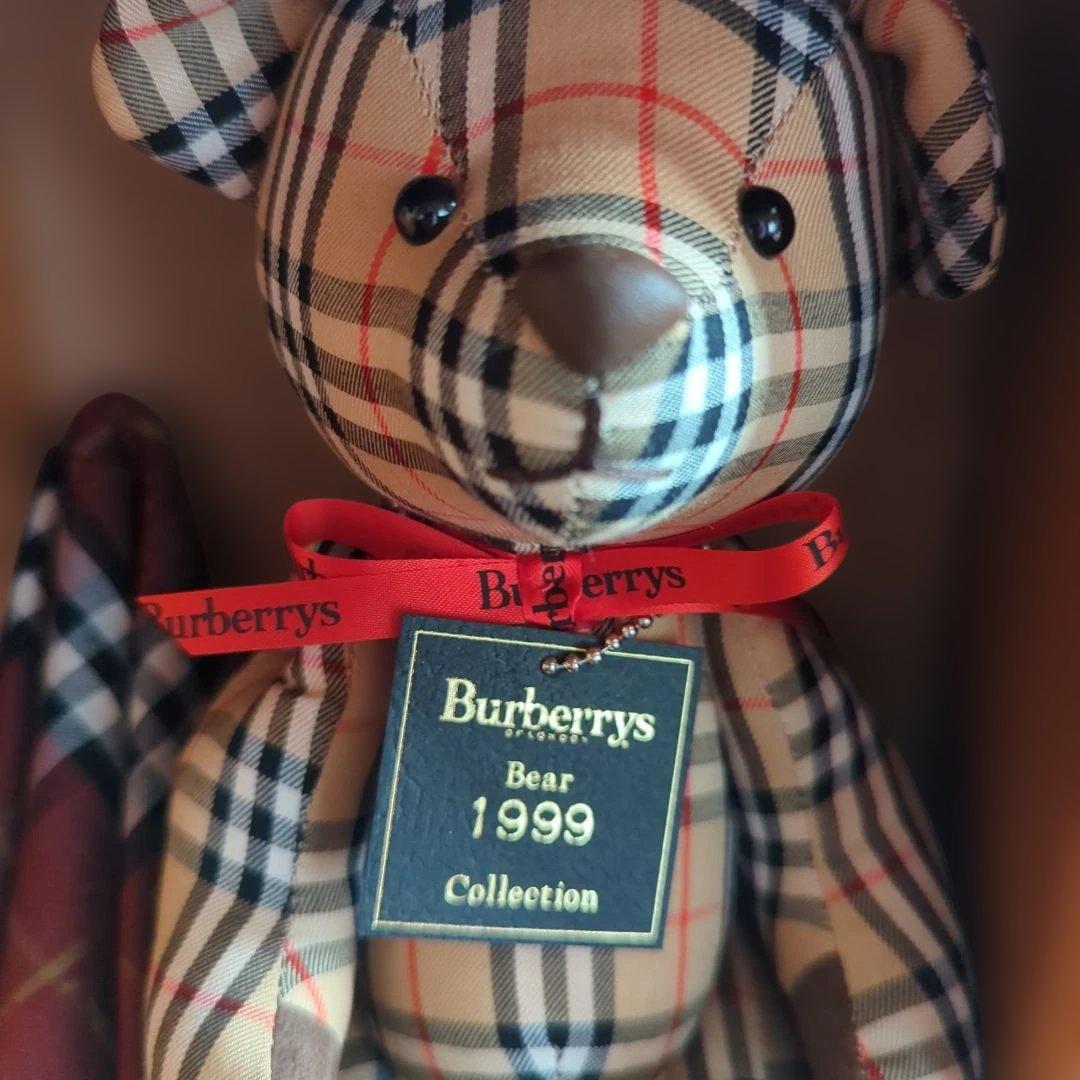 ヴィンテージ　Burberrys Bear 1999 限定コレクション木箱付き