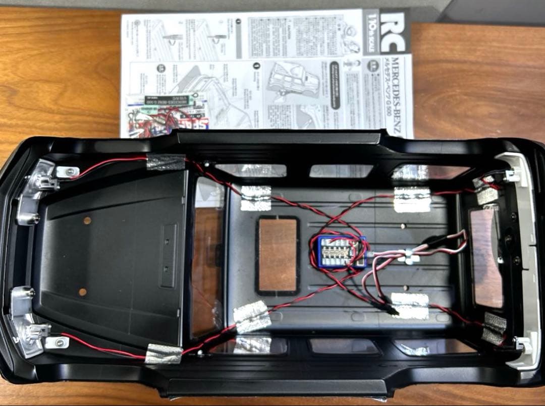 電飾付 タミヤ SP.1623 メルセデス・ベンツ G 500 スペアボディ