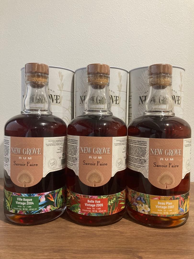 NEW GROVE ヴィンテージ3部作 3本セット　2004、2005、2007