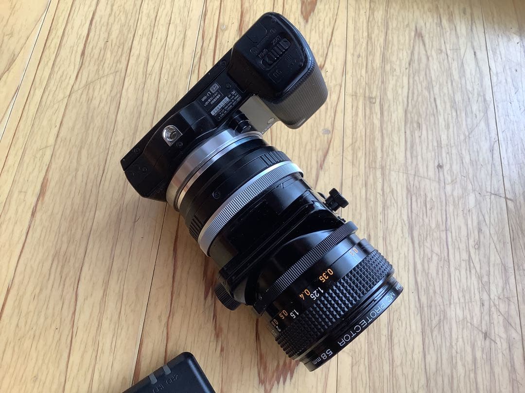 Canon FD TS 35mm F2.8 NEX-5 付属品セット