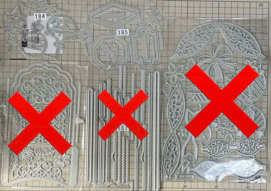 追加しました（お写真10枚目） 選べるカッティングダイ　500円均一