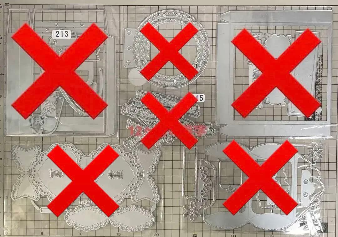 追加しました（お写真10枚目） 選べるカッティングダイ　500円均一