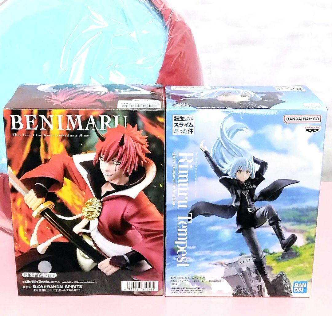 転スラグッズ4点、ぬいぐるみ、フィギュア他＋おまけ2点付き　新品未開封まとめ売り