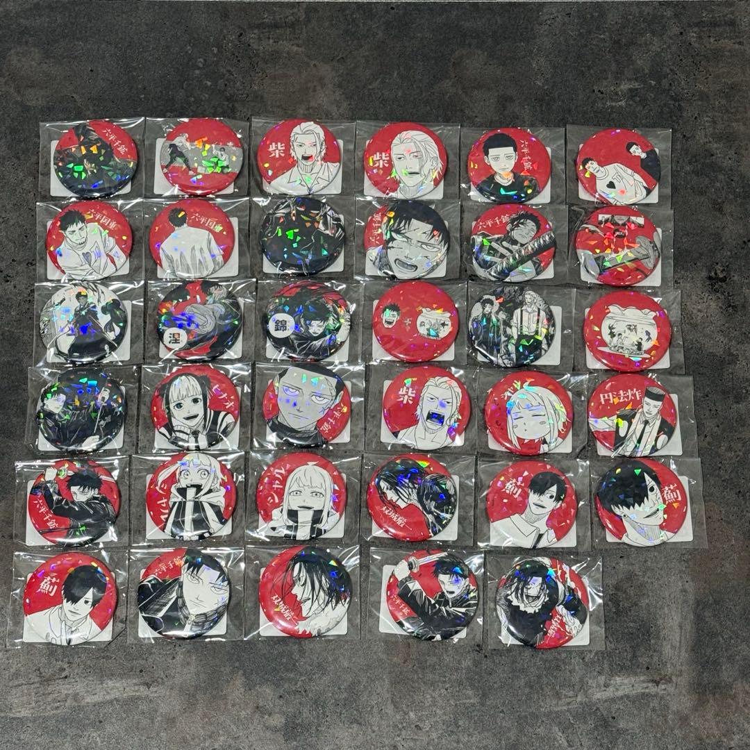 カグラバチ オールスター缶バッジ チヒロ 千鉱 ジャンプキャラクターズストア