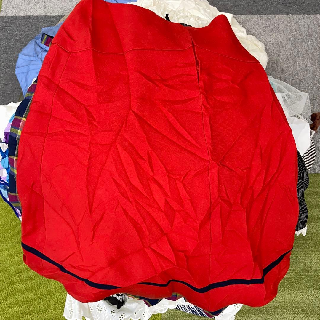 ^*^様 2 ユーロ古着　柄スカートミックス60着セットまとめ売りレディース