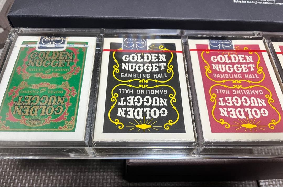 レアデック　Golden Nugget 6デックセット　オールドデック
