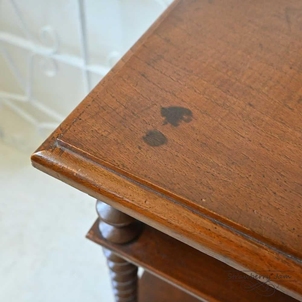 IFU-403 フランスアンティーク ブックシェルフ 収納 本棚 サイドテーブル