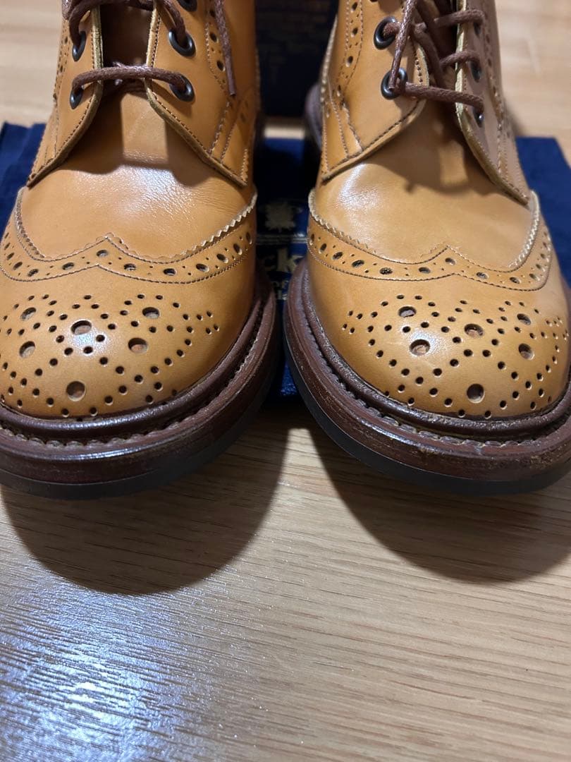 未使用　トリッカーズ　カントリーブーツ　エイコンアンティーク　7