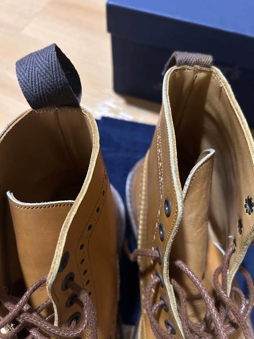 未使用　トリッカーズ　カントリーブーツ　エイコンアンティーク　7