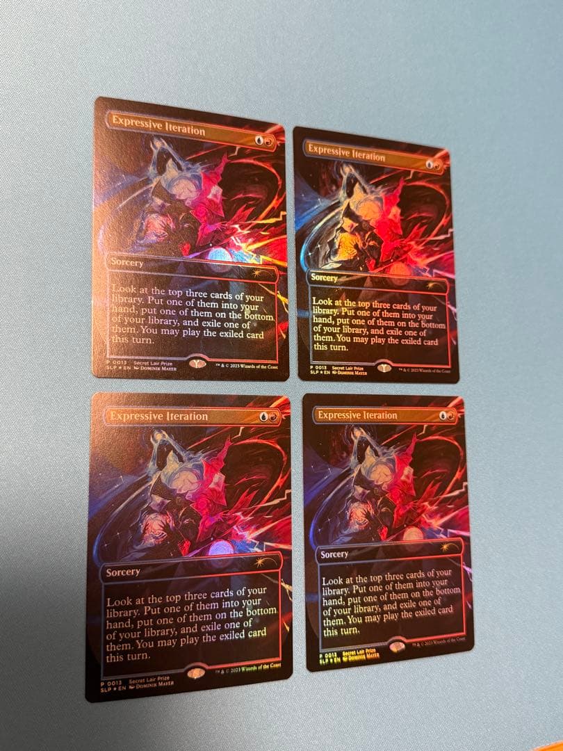 表現の反復　プロモ　英語foil 4枚