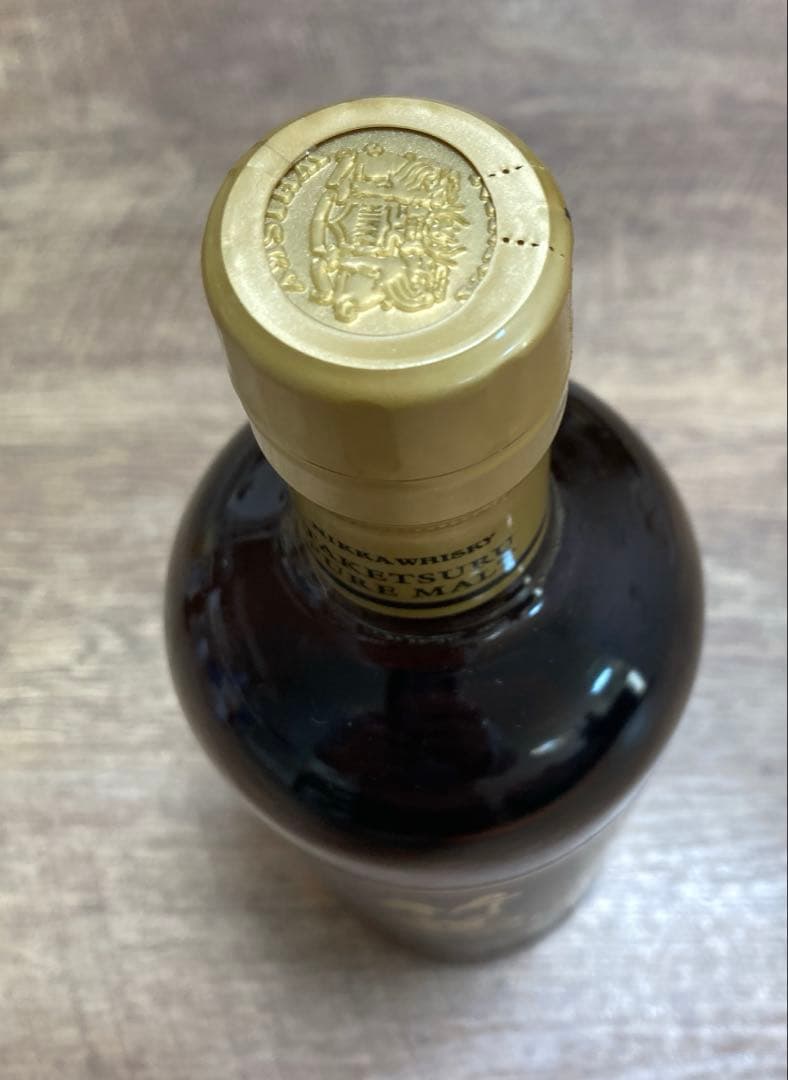 NIKKA 竹鶴 ピュアモルト 黒ラベル 700ml 43%　※終売旧ラベル美品