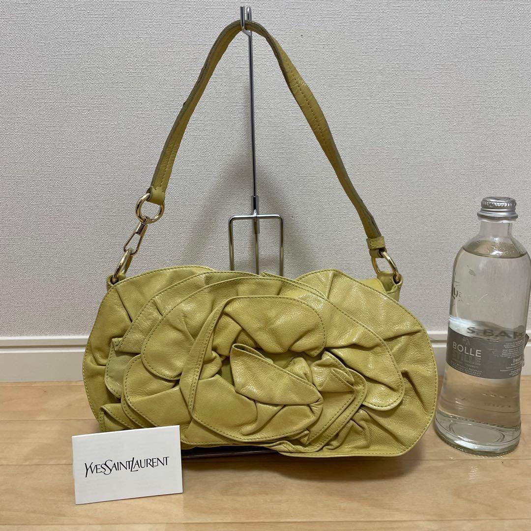 ■Saint Laurent（サンローラン）良品 / ショルダー/ イエロー系