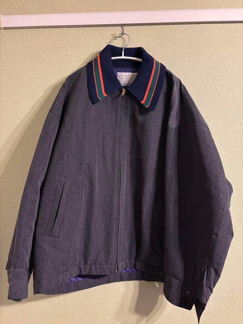 ポ*ン様 kolor 2020AW襟ニット 中綿 バルーンブルゾン