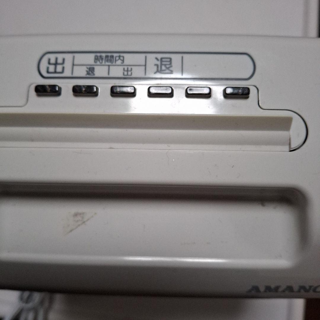 AMANO BX2000 電子タイムレコーダー