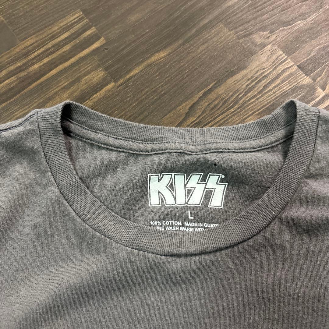 7TSM1【KISS】バンドTシャツ　ロック　古着used