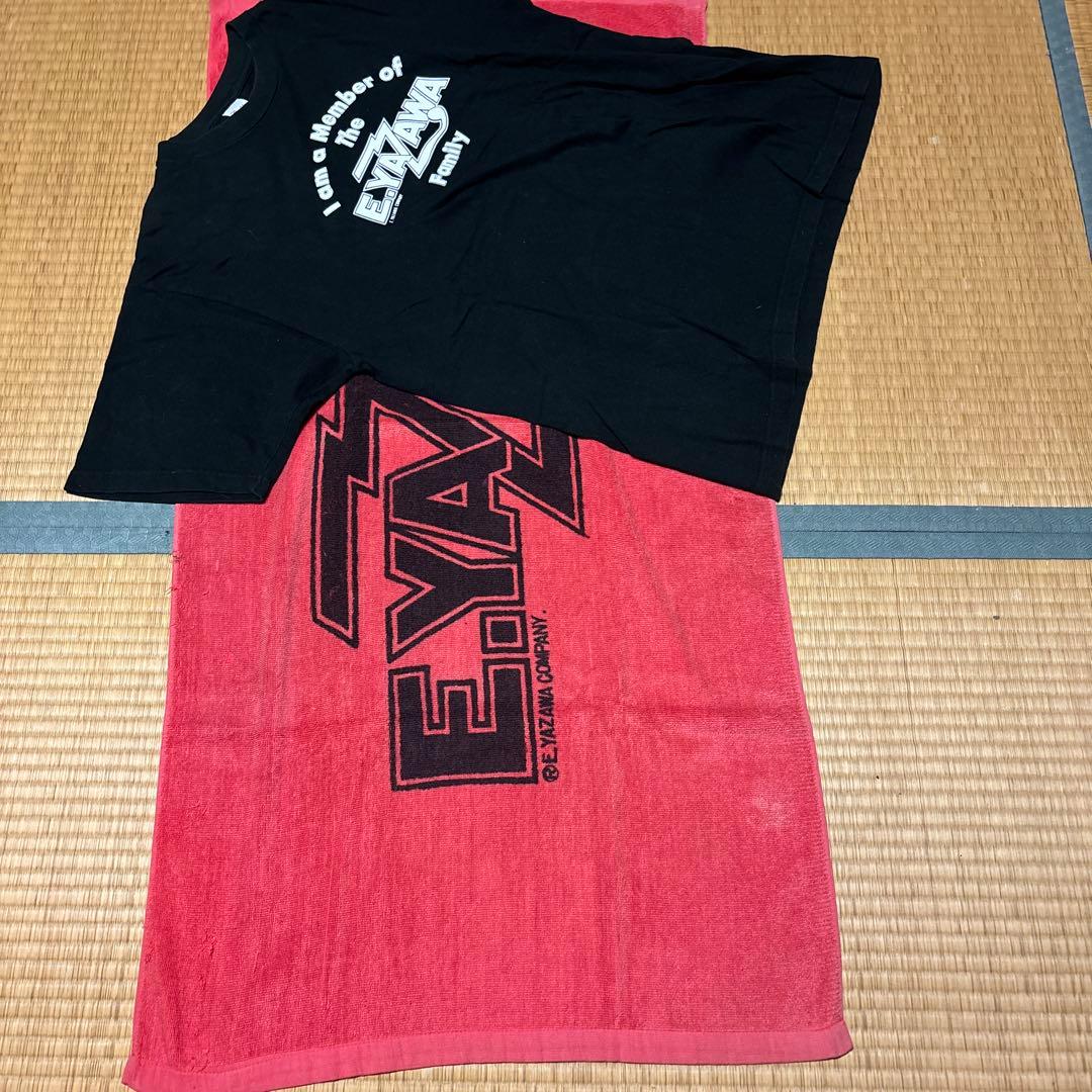 矢沢永吉バスタオル& Tシャツ　　ヤザワカンパニー