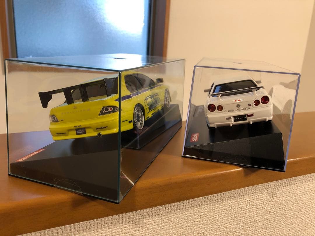 【新品未走行】ワイルドスピードランサー&スカイラインGT-R R34セット！